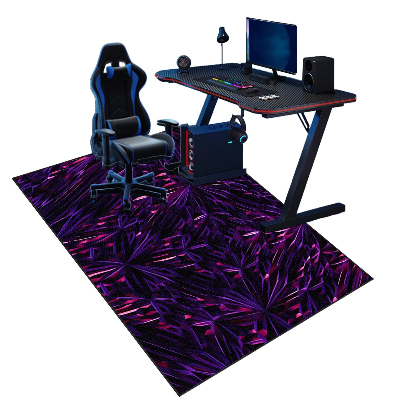 180 x 210 cm Mata podłogowa do gier, mata na kółko, ochrona krzesła biurowego, mata na krzesło biurowe z twardego drewna, mata pod krzesło, mata na fotel