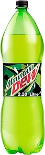 Mountain Dew, Carbonated Soft Drink, Plastic Bottle, 2.28Litre