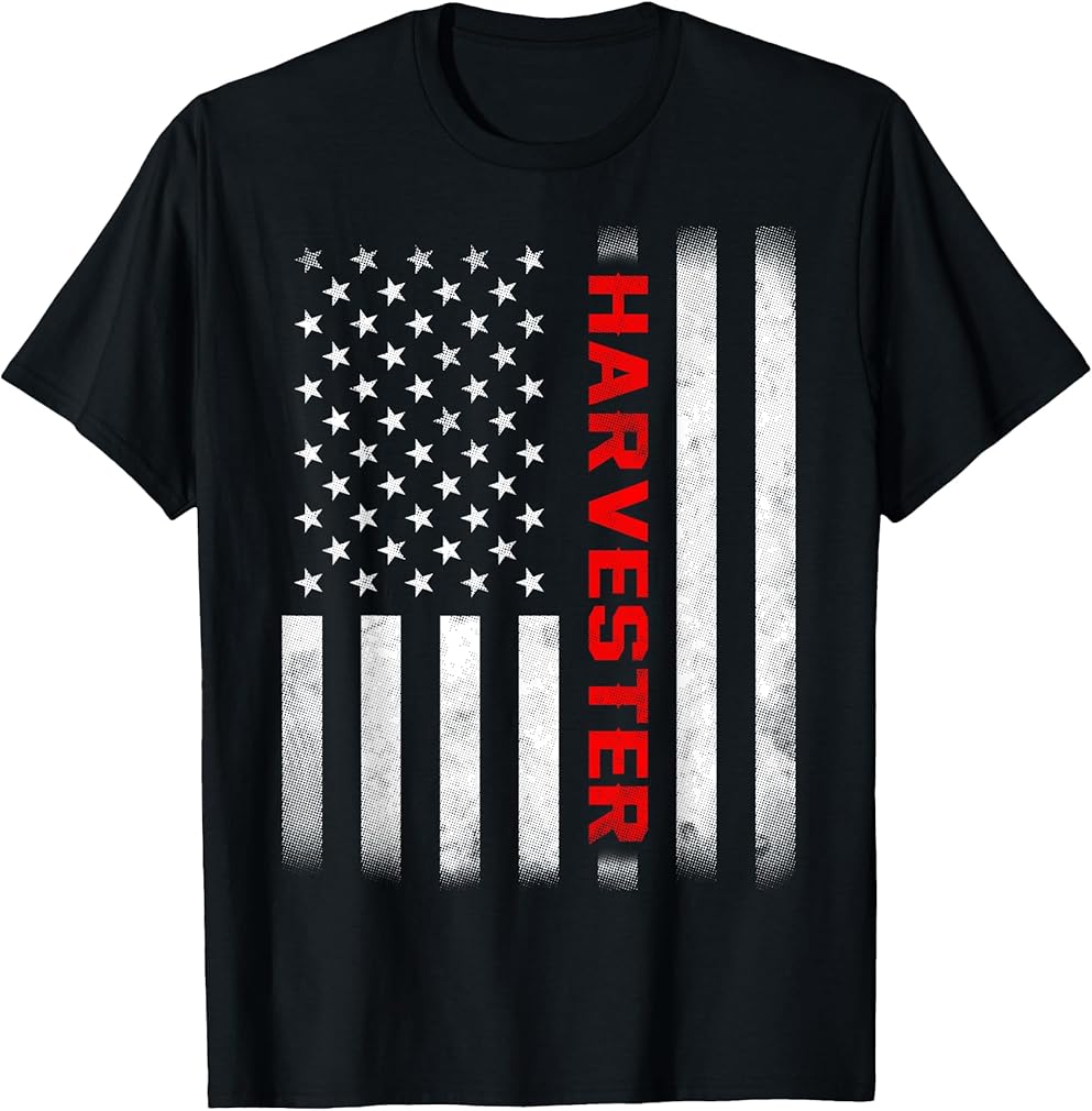 Harvester Shirt US Flag T-Shirt