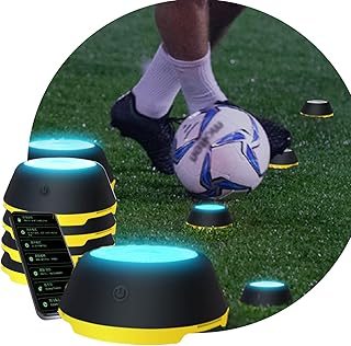 ROGHA Agile Fitness Light, Reaction Speed Training, Speed Training Smart Lights for Coaches, Agility Training Lights, Sports Facilities and Children's Entertainment,4Light