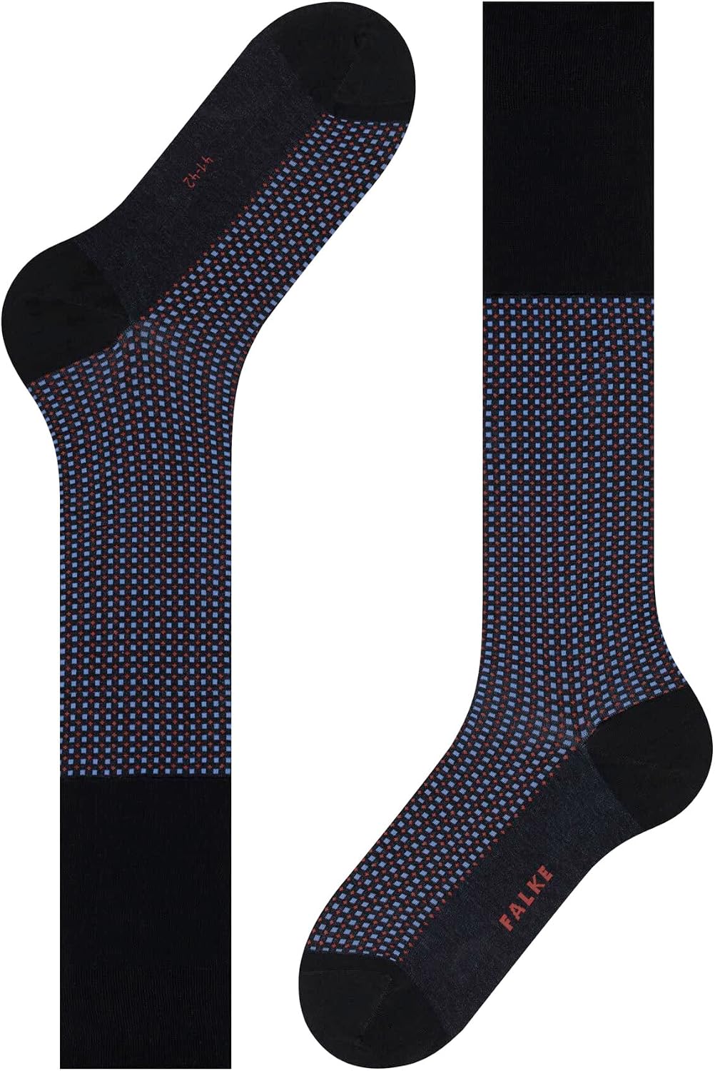 FALKE Men's SK4 Advanced Ski Socks, Light Cushion, Quick Dry Merino Wool, 1 Pair