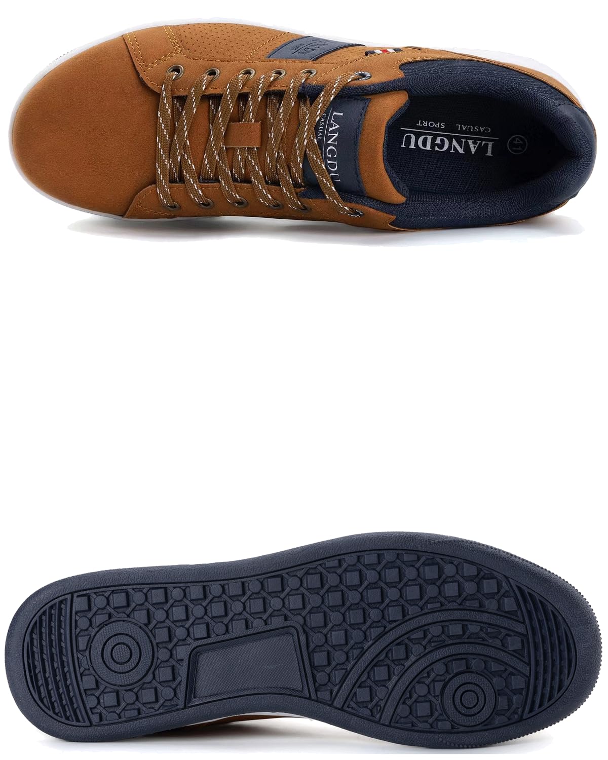 LANGDU Sneakers Uomo Scarpe Casual Ginnastica Sportive Running Trekking Basse Scarpe all'Aperto Taglia 41-46 EU