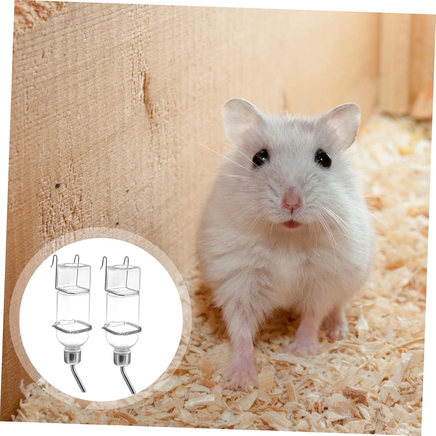 SUPVOX 6pcs Bunny Water Feeder Fountain Hanging Automatic Pet Water Dispenser for Hamsters and Animals Leak and Easy to Use