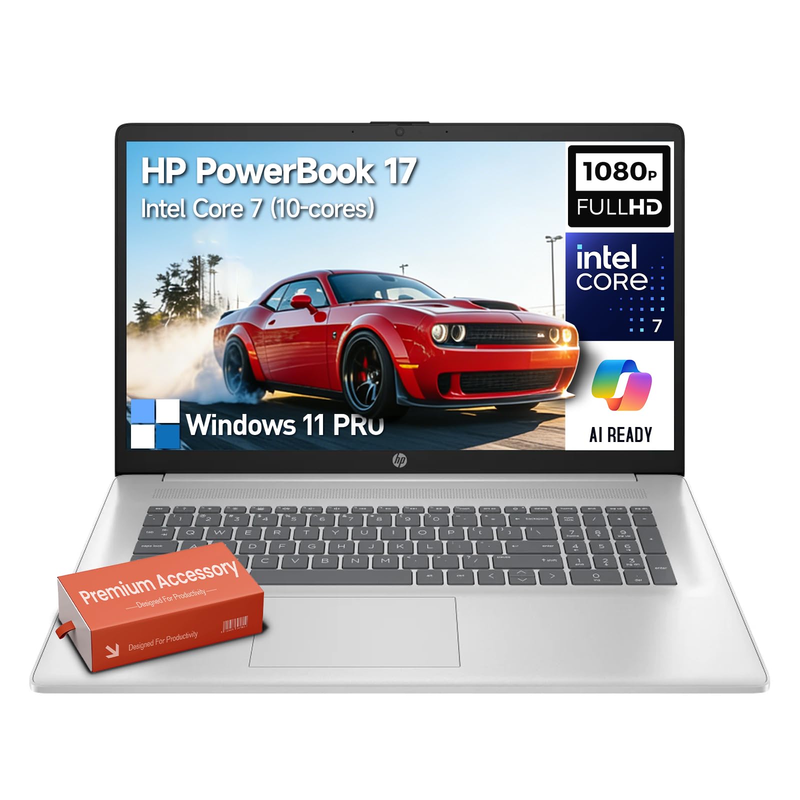 Amazon.com: HP 2026 Powerbook 17 Inch Laptop Computer, 17.3