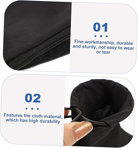 Miniatura 9 de KONTONTY 2 unids Saw Aluminio Máquina Bolsa de Polvo 10 Dwv9000 Bolsa de recogida de polvo Accesorios Cinturón Lijadora Sierras Bolsa de basura