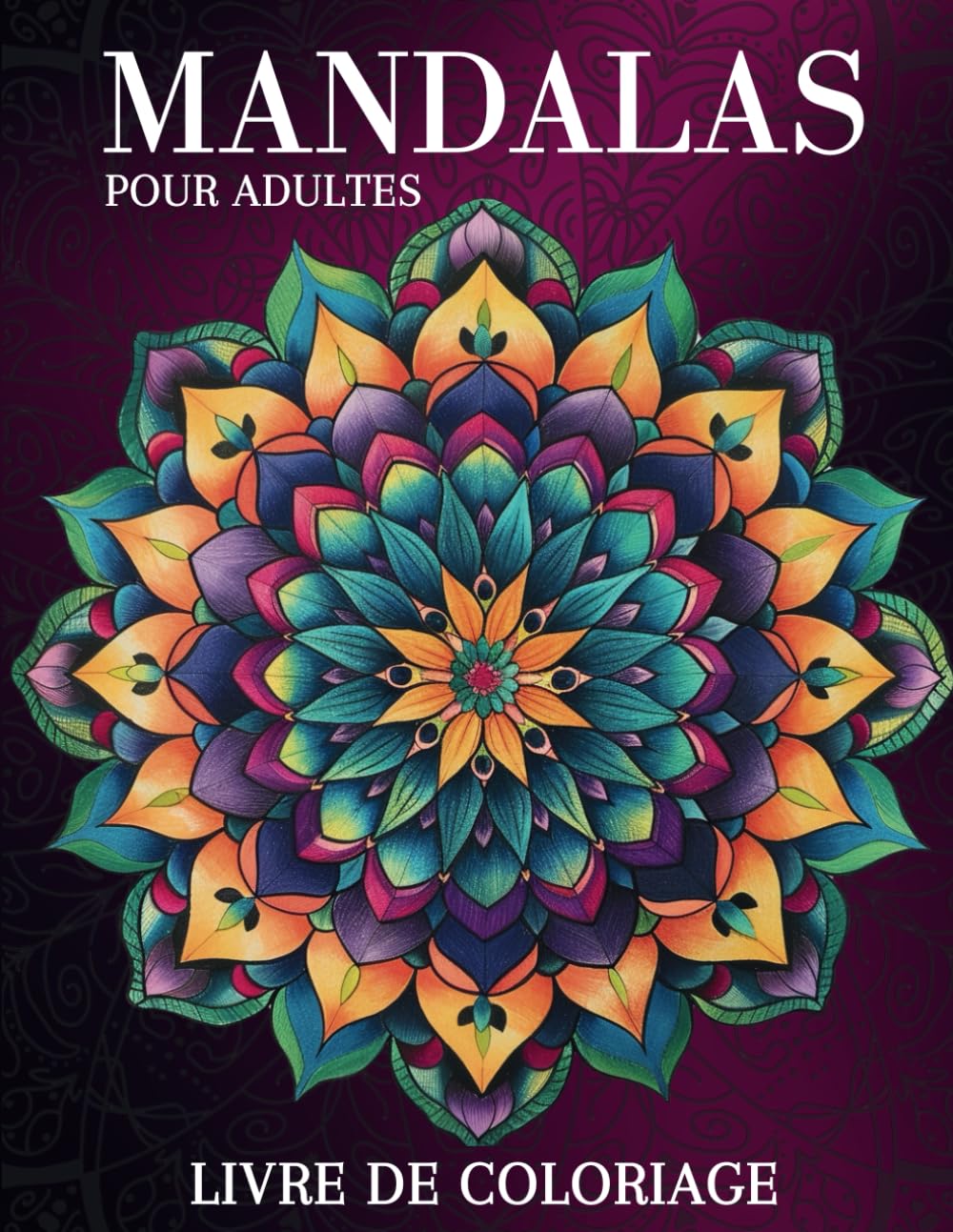 Livre de coloriage 175 mandalas adultes le cadeau relaxation par excellence