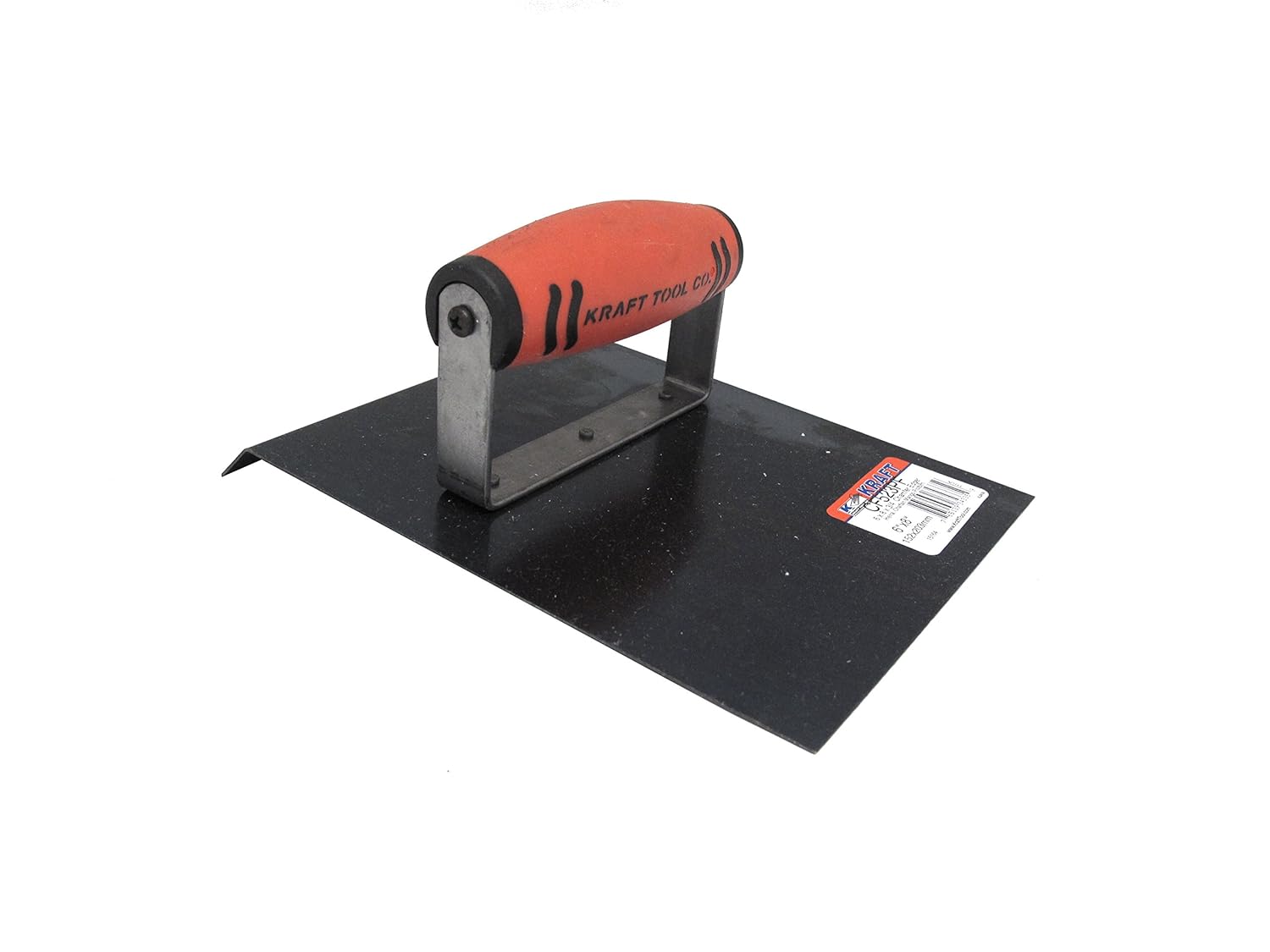 Kraft Tool CF523PF 45-Degree Angle 3/4-Inch Drop Blue Steel Chamfer Edger with ProForm Handle, 6 x 8-Inch