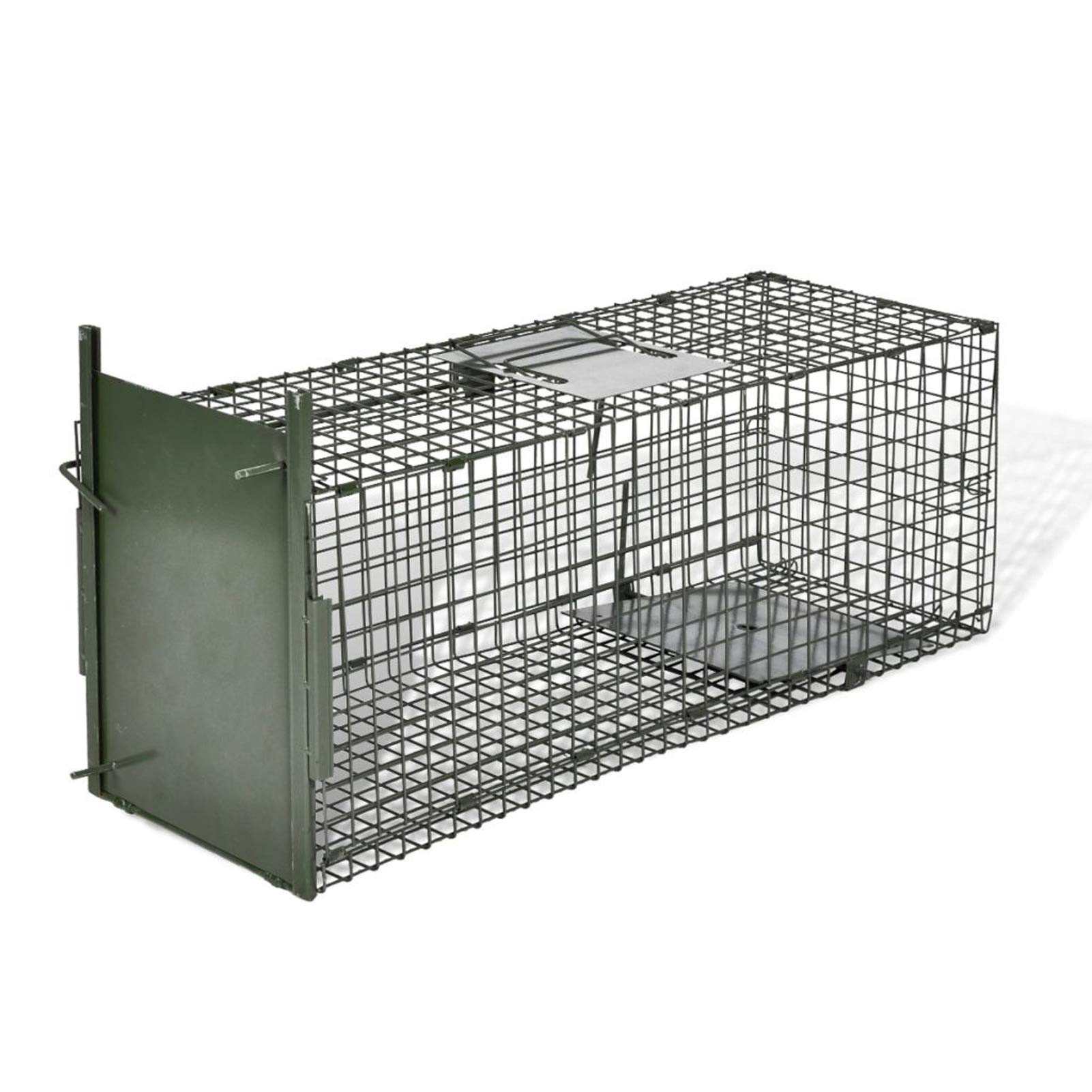 Trampa para Animales Vivos 1 Puerta, Trampa para Gatos, Jaula Trampa Pajaros, Jaula Trampa Palomas, Jaulas Atrapa Gatos, Jaula Trampa para Conejos