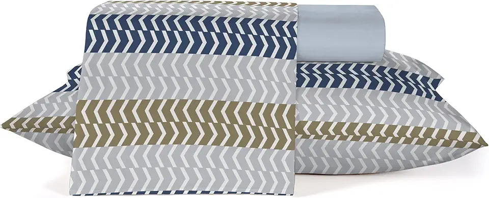 Jogo Roupa de Cama 100% Algodão Teka Crystal Solteiro