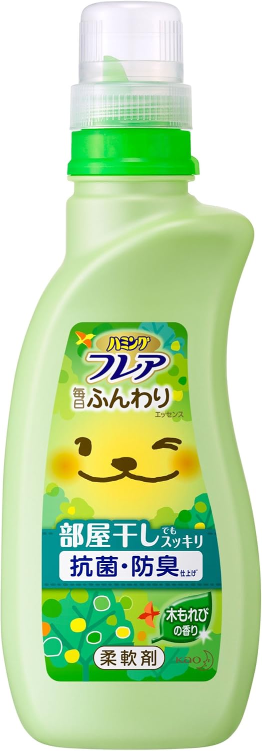 Amazon ハミングフレア 柔軟剤 毎日ふんわりエッセンス木もれび 本体 ハミングフレア 液体柔軟剤