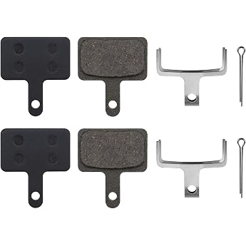 Create idea High Performance Metal Ceramic Blend Disc Brake Pads 2 Pairs Resin Semi Metallic for Tektro A10.11 E10.11 P20.11 Aquila Auriga Orion Draco Gemini