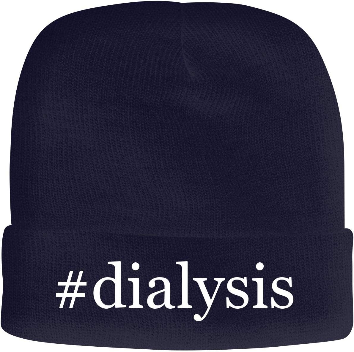 BH Cool Designs #Dialysis - Men's Hashtag Soft & Comfortable Beanie Hat Cap