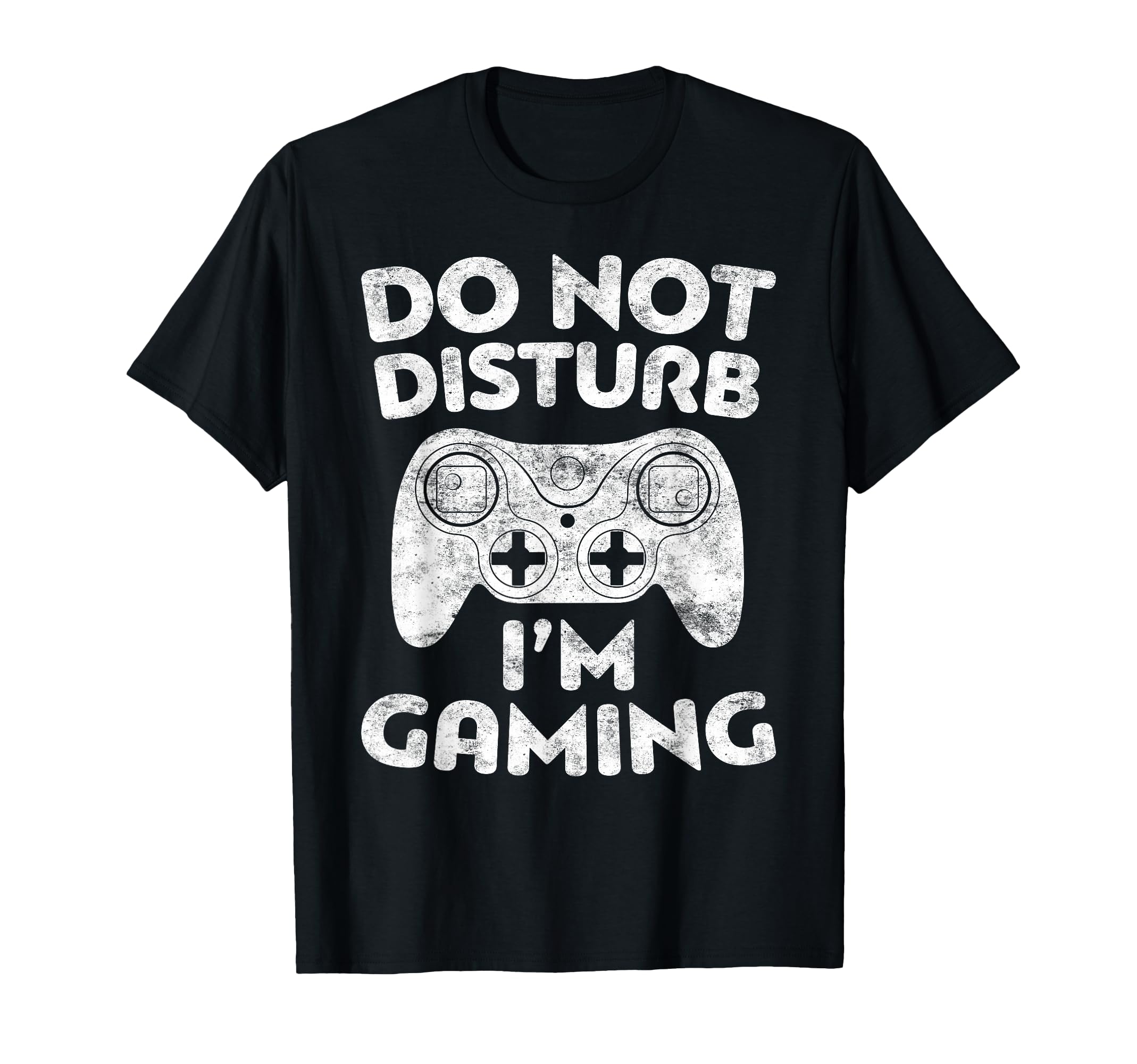 Do Not Disturb I'm Gaming Shirt Video Gamer Boy Men T-Shirt