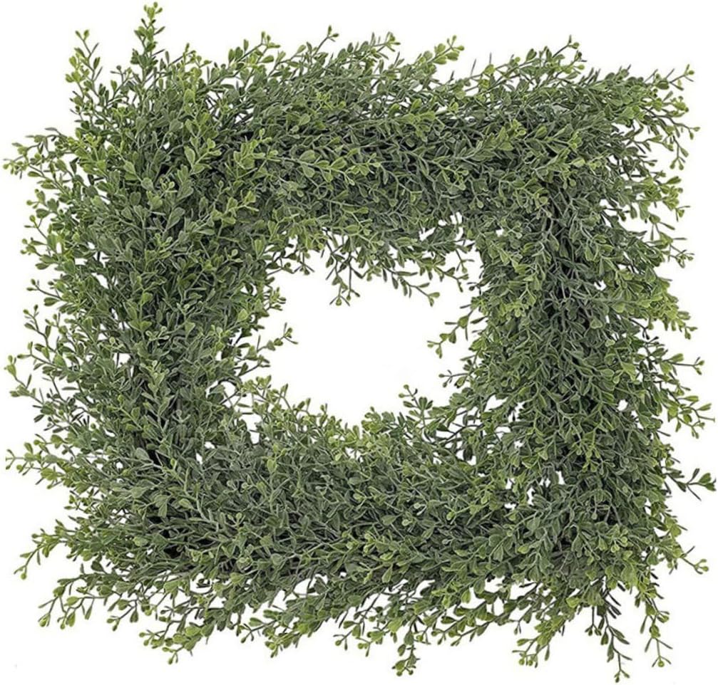 4pcs Sturdy Metal Square Wreath Frame for Floral Arrangements Iron Wreath for Holiday and Event Decorations