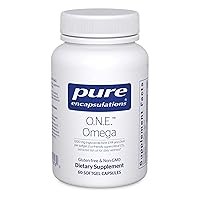 Algopix Similar Product 12 - Pure Encapsulations ONE Omega  Fish