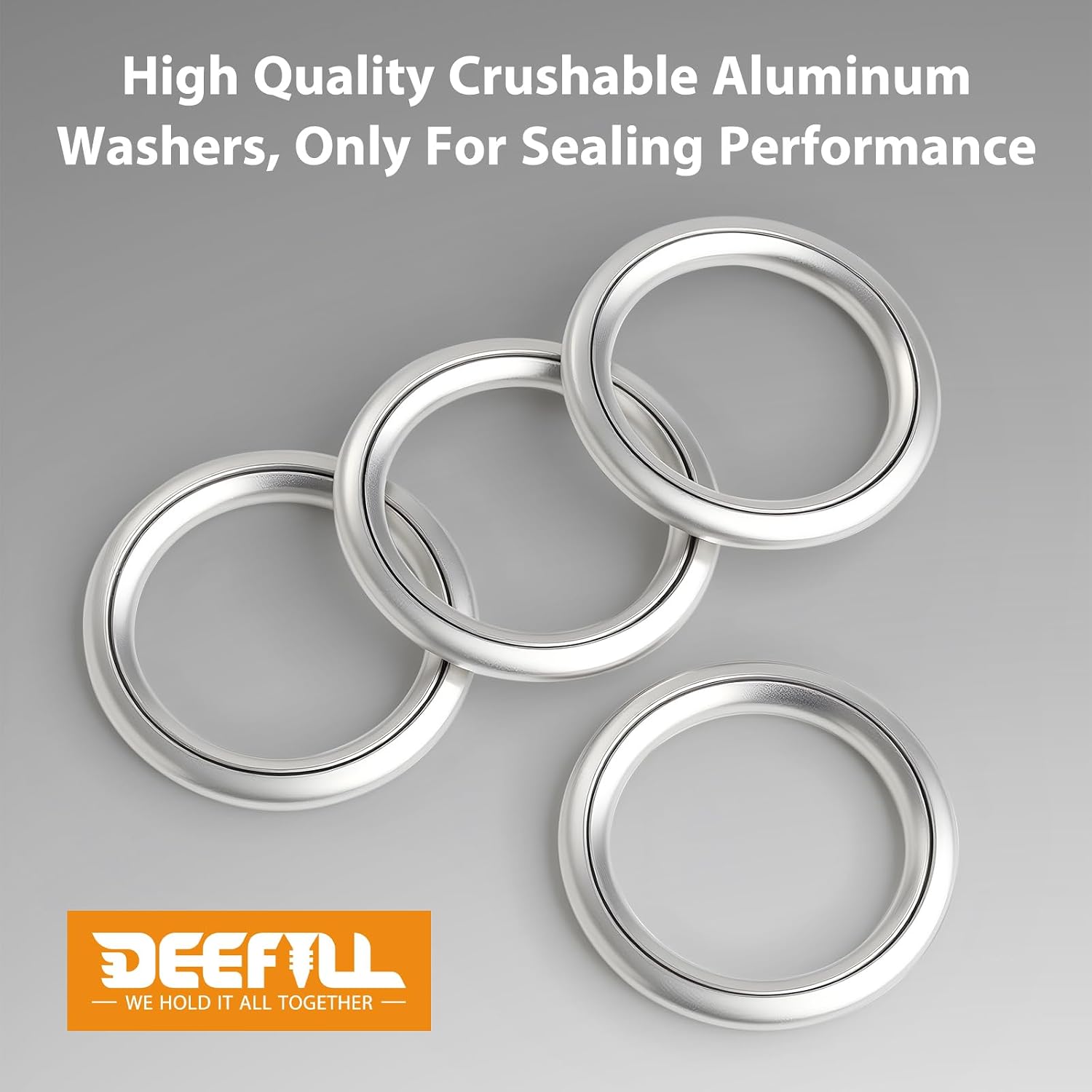 25 PCS Oil Drain Plug Gaskets Crush Washers Seals Rings 14MM Fit for Audi/Volkswagen Replace N0138157