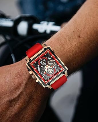 LIGE Mens Wrist Watches 30M Waterproof Analog Quartz Mutifuntional Chronograph Watch for Men Fashion Sports Watch with Silicone Strap…