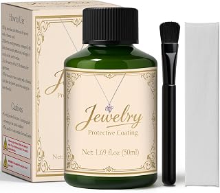 Jewelry Coating Tarnish Protector, Jewelry Protective Coating Protects Ornaments Against Daily Wear, Oxidation,Long-Lasting Sealing Protection,Preserve The Long-Lasting Luster of Your Jewelry