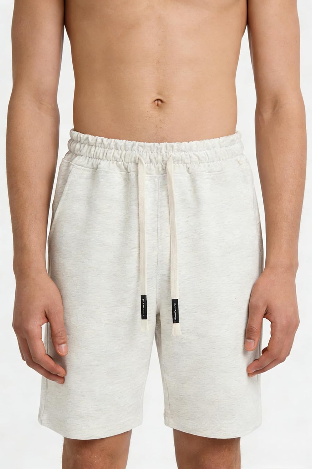 4 Pack Men's Shorts Casual Mens Beach Shorts with Pockets Athletic Cotton Sweat Shorts with Drawstring