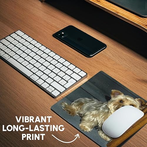 Miniatura 6 de 3dRose Alfombrilla de ratón Yorkie 2 (mp_154691_1)