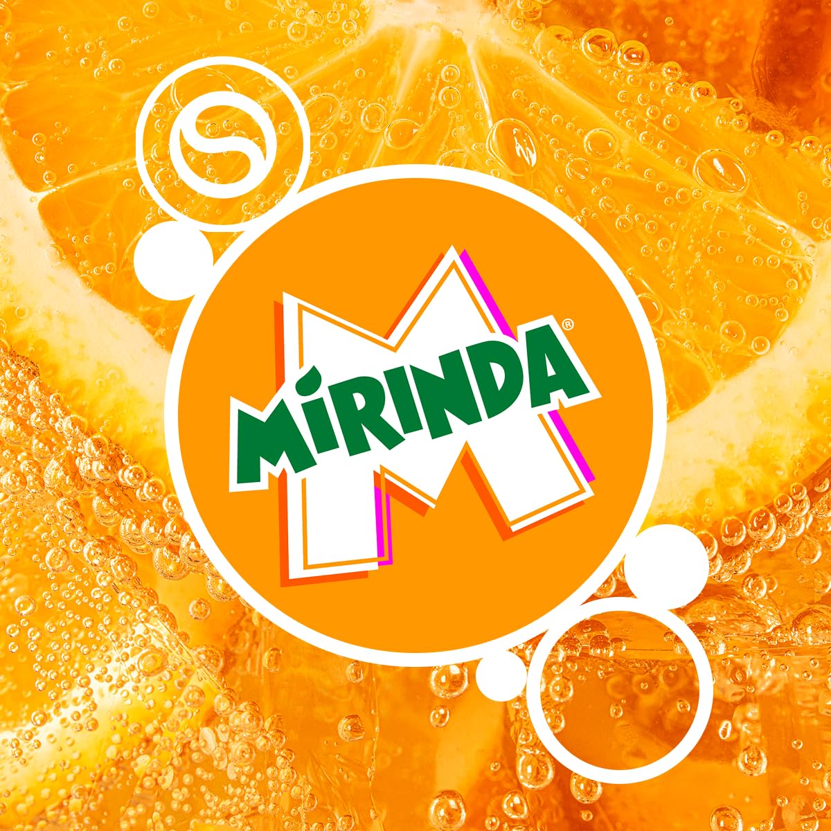 Sodastream drink mix Mirinda – Sirup für gesprudeltes & stilles Wasser, 4er Pack (4 x 440 ml), ergibt bis zu 9L Fertiggetränk