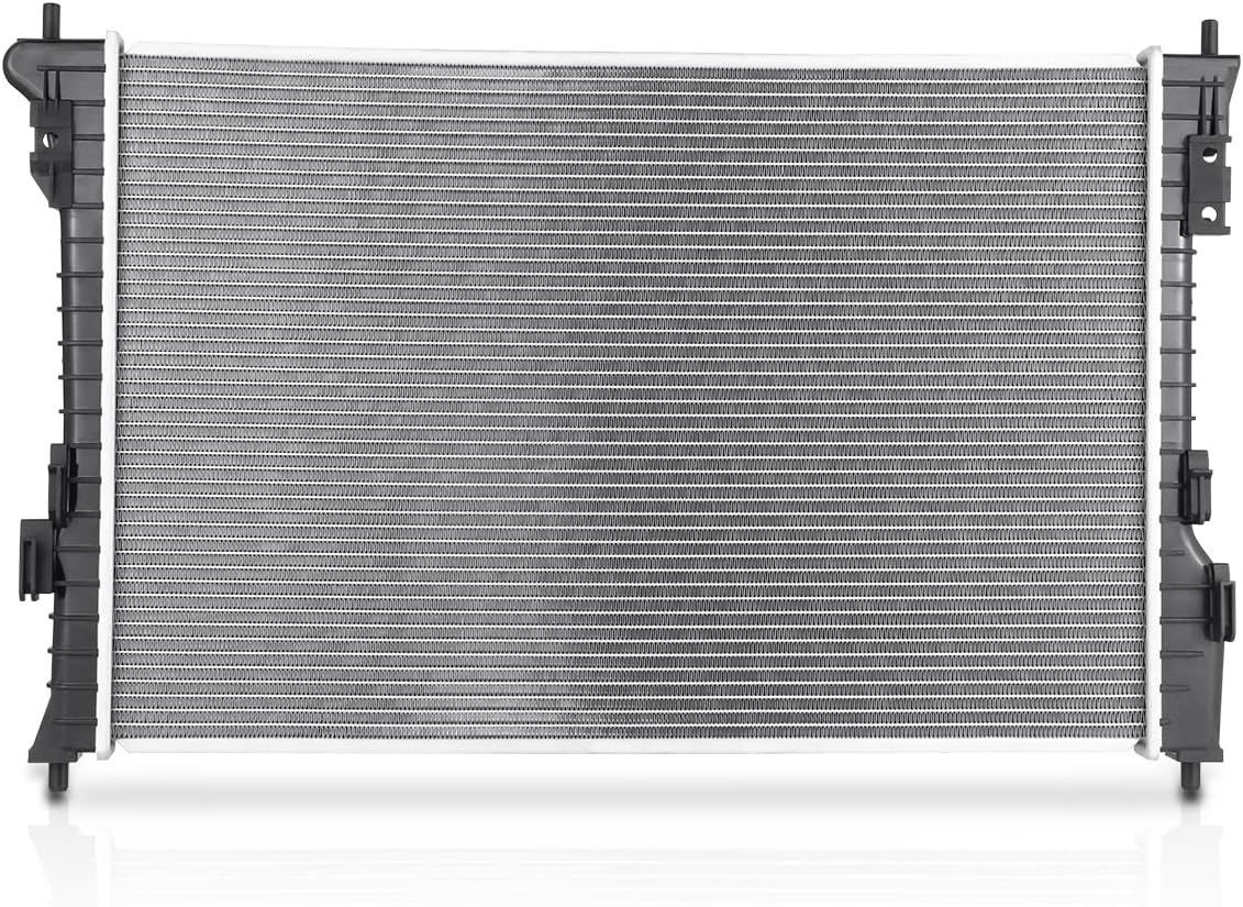 DPI-13185 Aluminum Core Cooling Radiator Compatible with 10-19 Ford Explorer Flex/Lincoln MKT 3.5L 3.7L w/Tow Package
