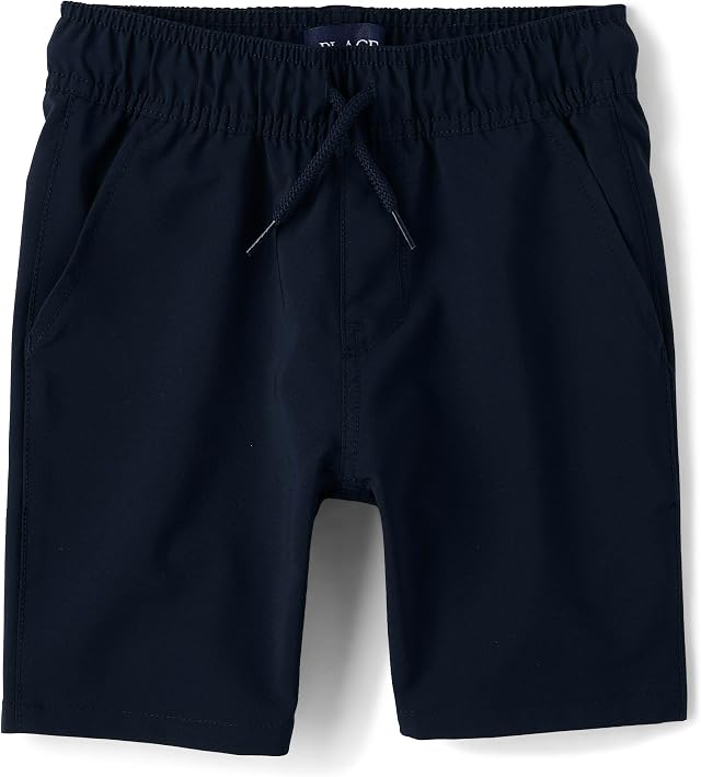 The Children's Place Boys' Uniform Quick Dry Jogger Shorts
