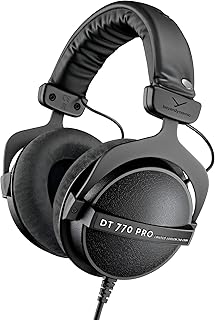 DT 770 Pro 250 ohm Professional Studio Headphones (Limited Black Edition)
