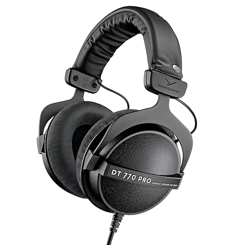 beyerdynamic DT 770 PRO - 250 OHM LE DT 770 Pro 250 ohm Professional Studio Headphones (Limited Black Edition) - 250 OHM - Black