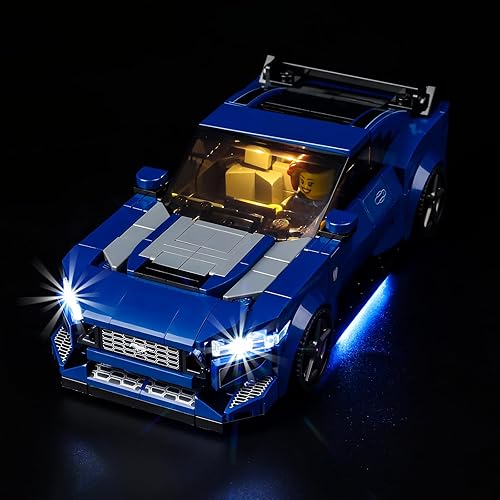 Vista 53 de Kyglaring Kit de iluminación LED diseñado para Lego Mercedes-AMG F1 W12 E Performance y Mercedes-AMG Project One 76909 Kit de construcción