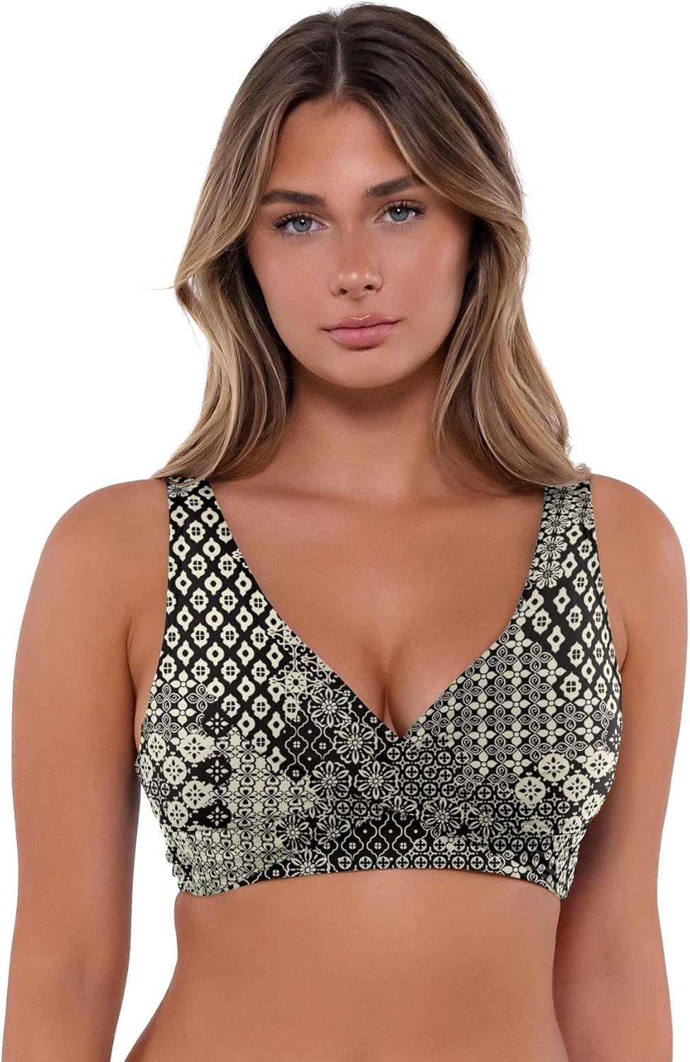 Sunsets Elsie Top Women's Swimsuit Bikini Top with Underwire (Textured Fabric)