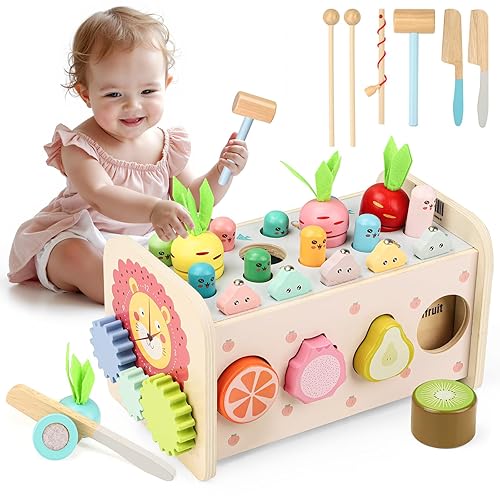 Mieryd Jouet Montessori Enfant 1 an, 9 en 1 Jeux