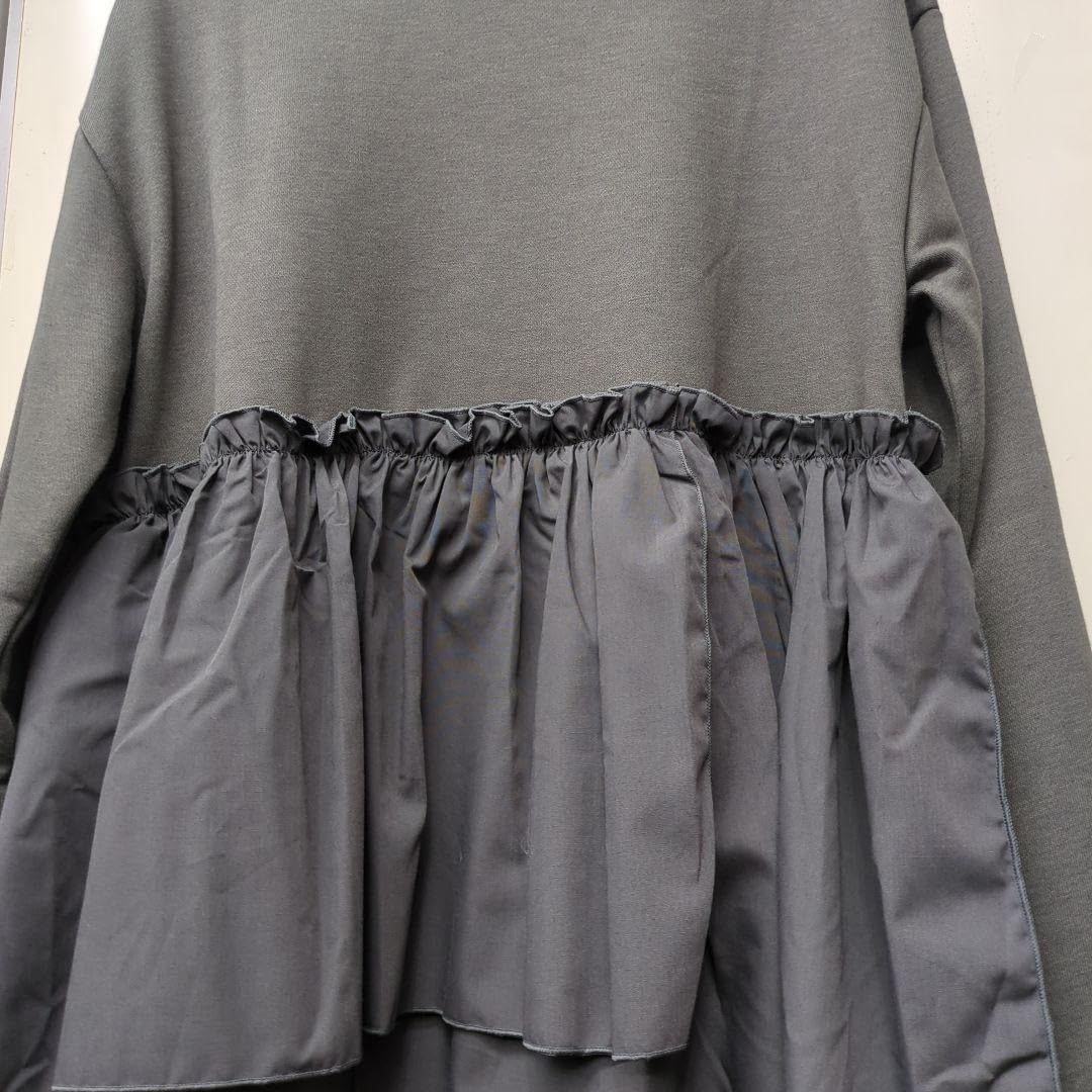 秋物 Crespa オシャレかわいいデザイン プルオーバー ゆったりサイズ