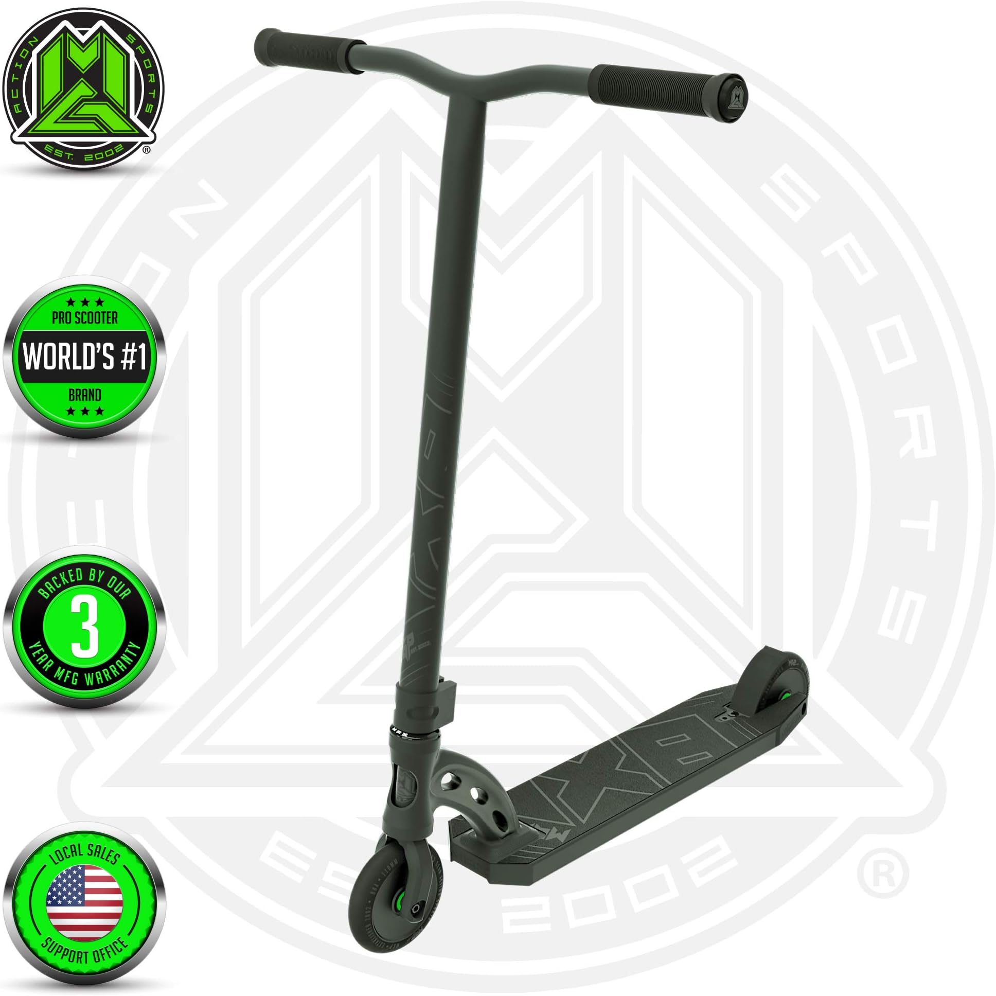 Madd Gear MGP VX8 Freestyle Pro Scooter - Black