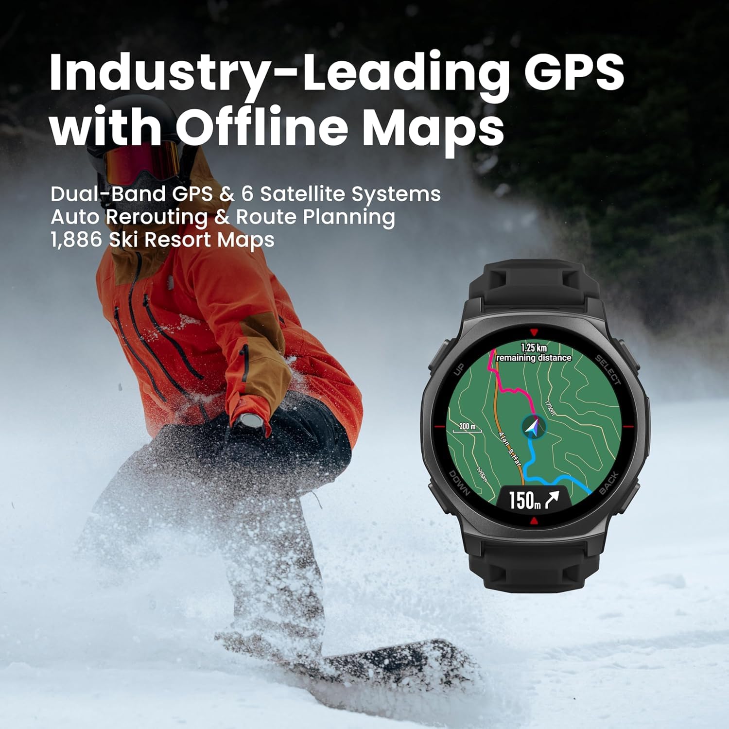 Amazon.com: Amazfit T-Rex 3 Pro Smart Watch, 1.32