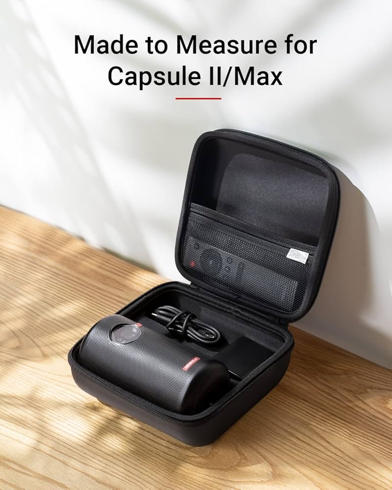 Anker Nebula Capsule Maxプロジェクタートラベルケース付き Amazon.co.jp: Anker 星雲カプセルマックス&カプセルII 公式