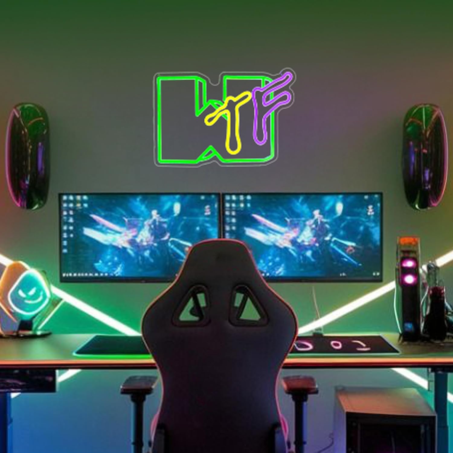 Neon Sign, Neon Signs for Wall Decor LED Light Up Signs Home Decor for Gaming Room Bedroom Club Party Bar Shop USB Operated - Image 6