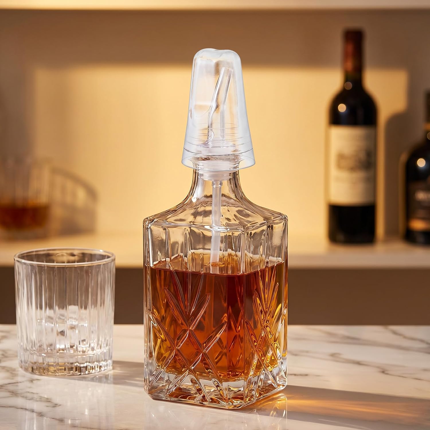 36Pcs Universal Liquor Bottle Toppers, Rubber Pour Spout Covers for Bar