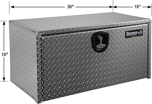 Miniatura 3 de Buyers Products - Caja de aluminio para camioneta con mango en forma de T