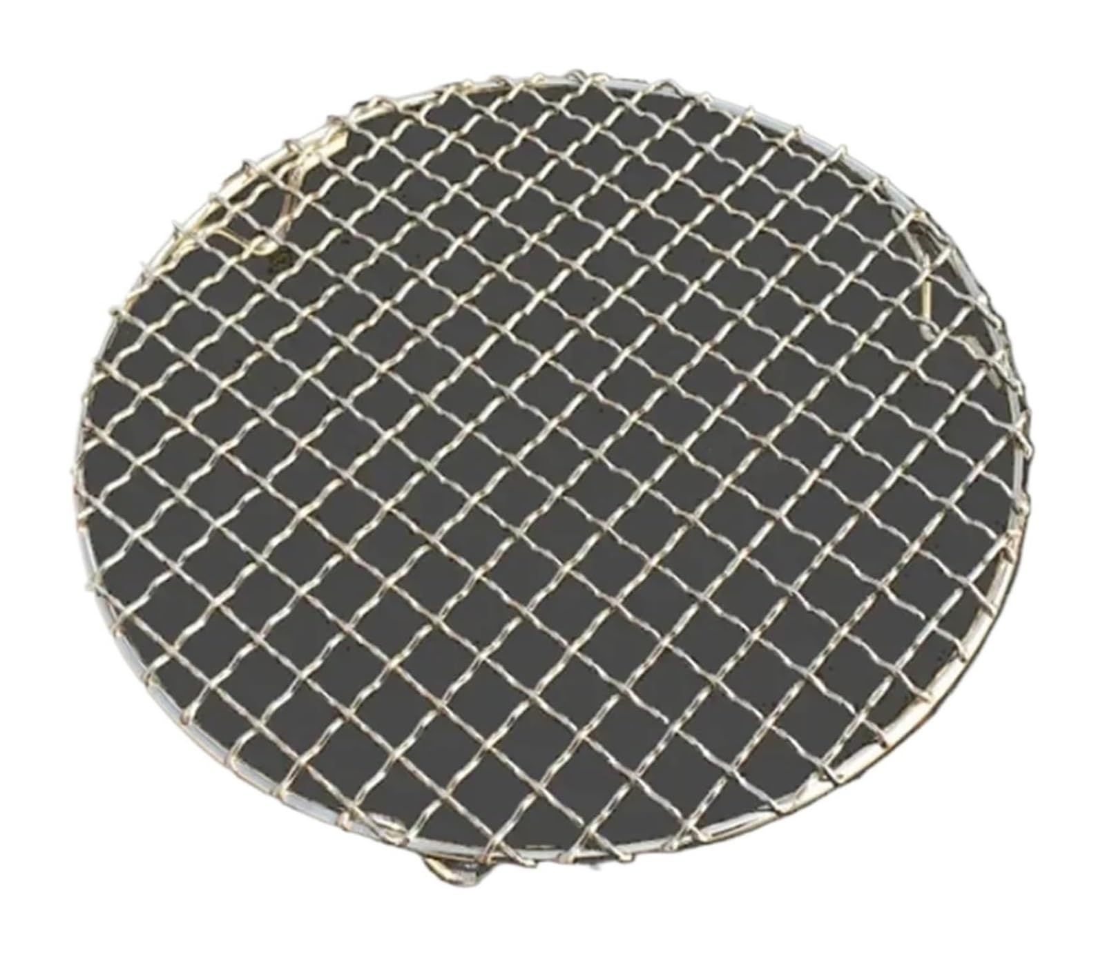 Okrągła siatka do grilla ze stali nierdzewnej 304 | Srebrna siatka do grilla 10-65 cm do biwakowania i grillowania