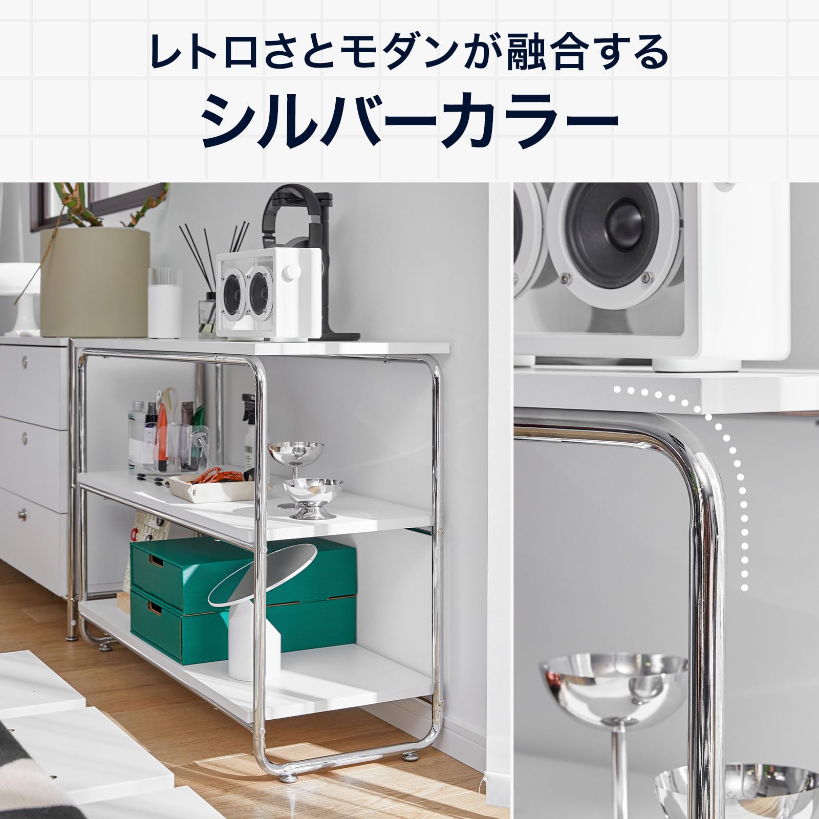 Amazon｜LOWYA ロウヤ オープンラック オープンシェルフ 棚 シェルフ 