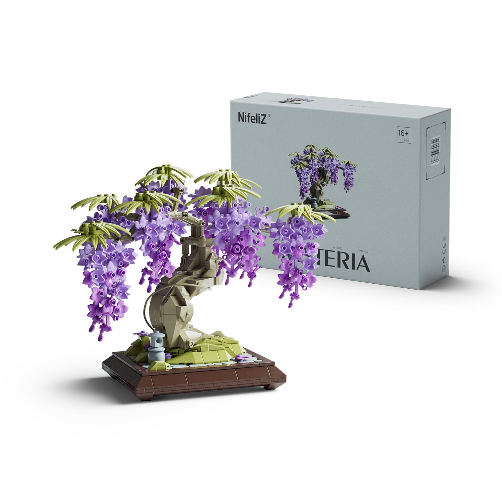 Amazon.com: Nifeliz Wisteria Bonsai Tree Building Set for Adults