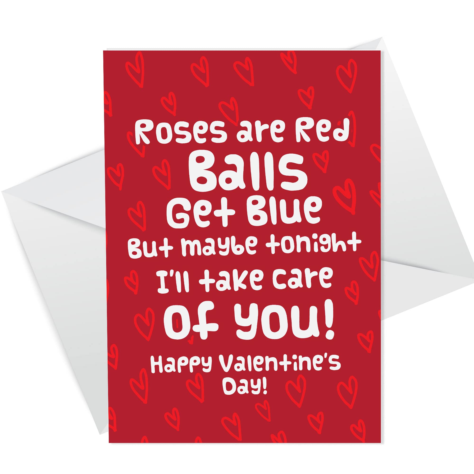 Funny Rude Valentines Card For Girlfriend Wife Joke Humour Card For Women