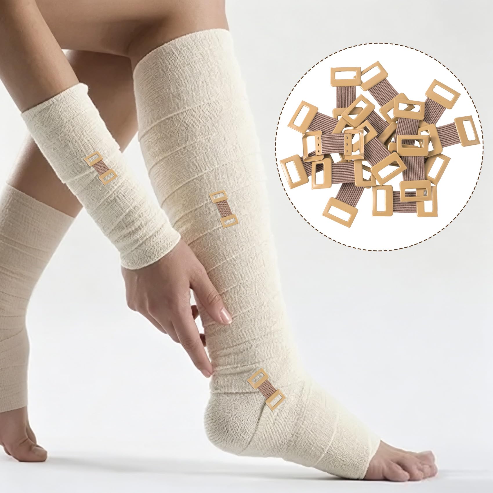 15pcs Bandage Clips, Bandage Wrap Clips Stretch Metal Clip — Amazon image 6
