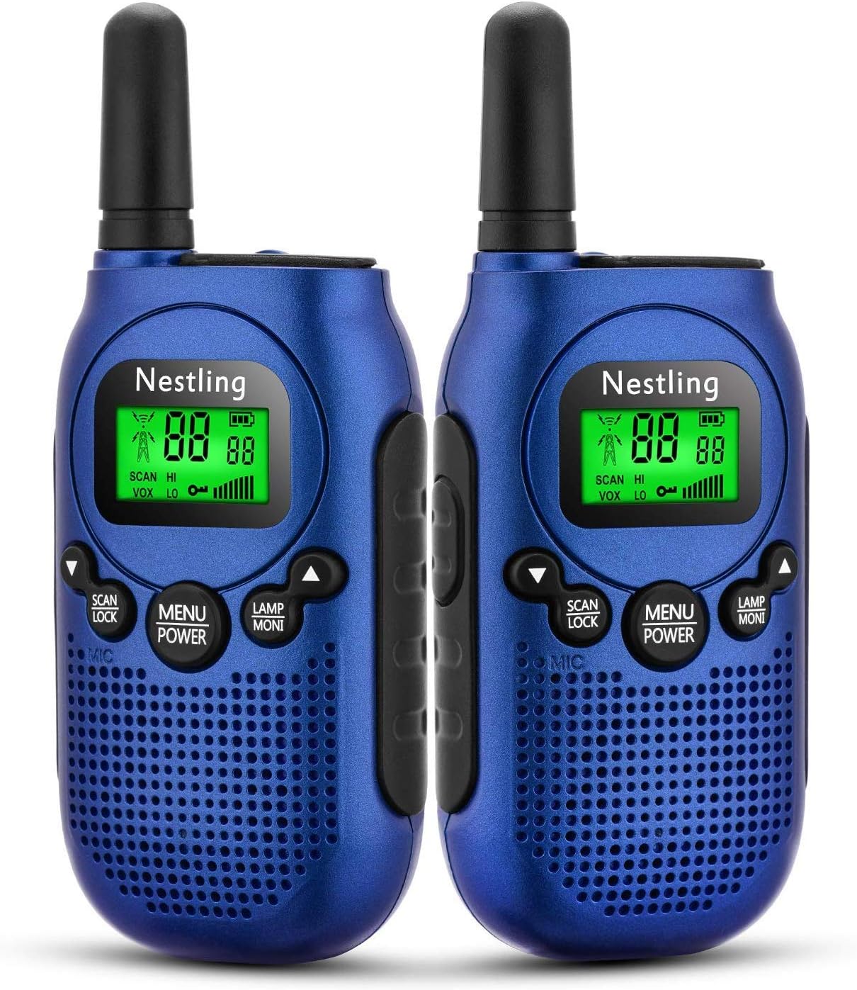 via radio con ricaricabile