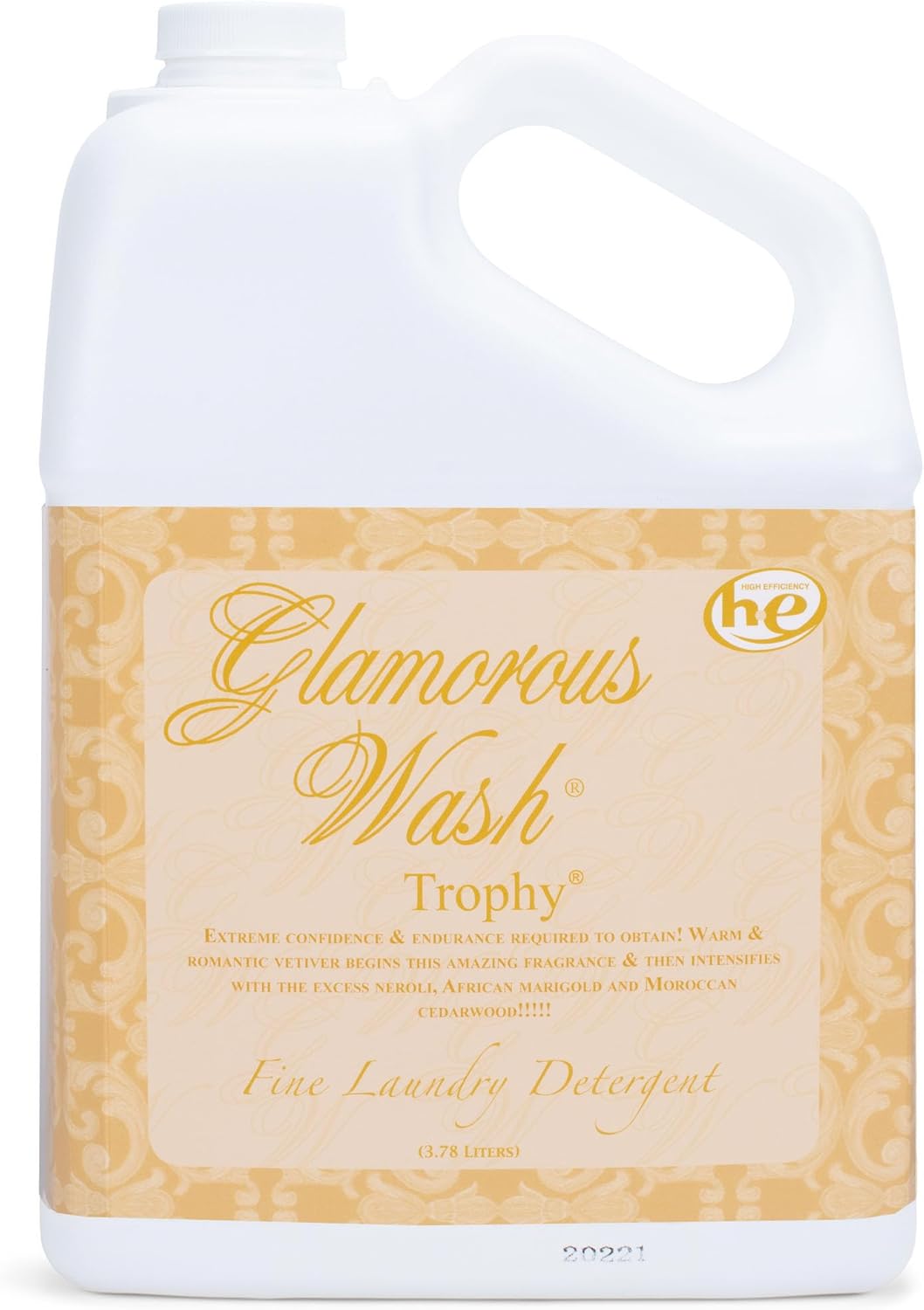 Tyler Candle Company 38305 Trophy 128 ounce Liquid Laundry Detergent
