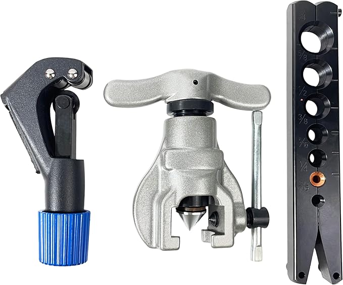 Kit de Herramienta de Abocardado Excéntrico HFS 45° con Cortatubos 7 Dados miniatura 9