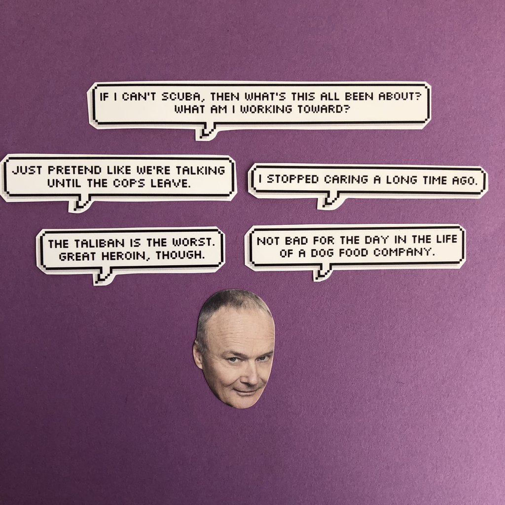 Creed The Office Quotes Sticker Set Handmade Products