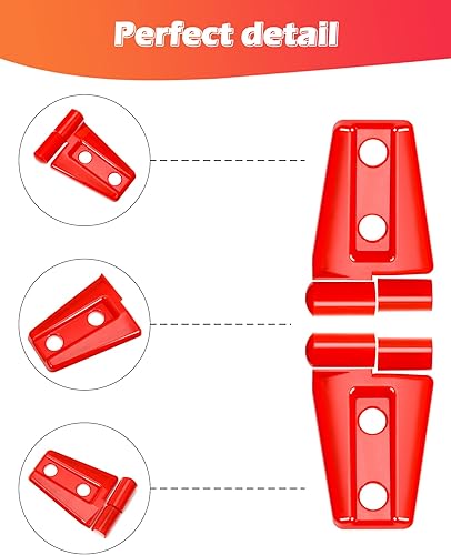 Vista 20 de JeCar - Bisagra para puerta, accesorios exteriores para Jeep Wrangler