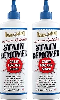 Parker and Bailey Stain Remover- Blood Stain Remover for Carpet, Clothes, Sheets and Mattress - Garment and Fabric Laundry Stain Remover - 16oz